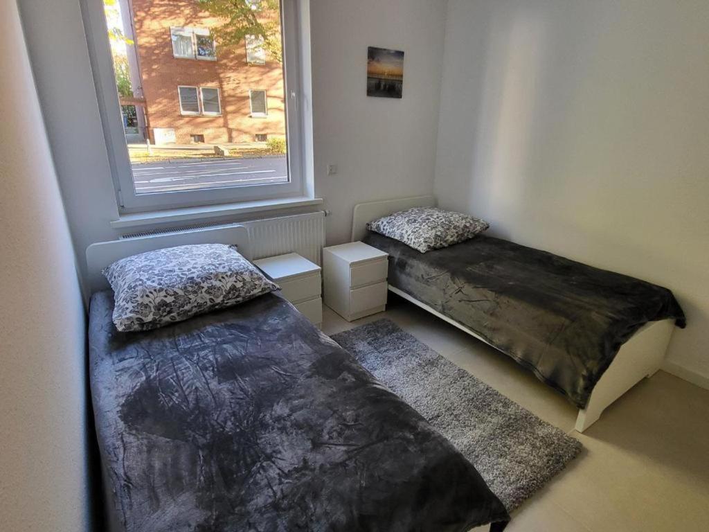 Monteurzimmer Mit Zwei Einzelnen Betten In Einer 3Zi Wohnung Mit Kuche Und Bad Osnabrück Esterno foto